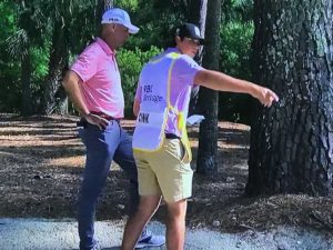 Stewart Cink and Reagan discuss how to recover from a wayward drive