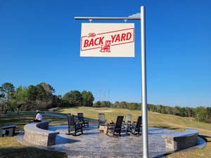 The Backyard golf course