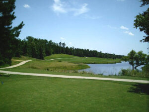 The 11th hole at Horse Creek Golf Course