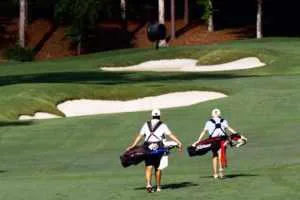 Alabama-NW Florida Section junior golfers walking