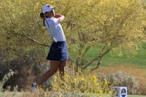 Auburn Tigers golf team member Zuniga