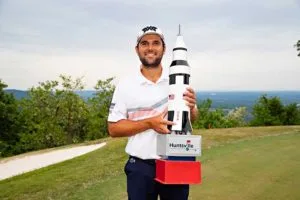 Huntsville Championship winner Paul Barjon of New Caledonia