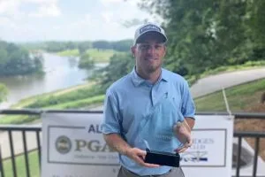 Alabama Open winner Steve Settlerstrom