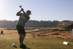 Linkswear True shoes on the golf course