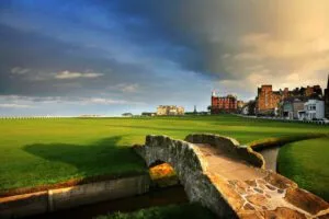 Old Course tee times, Swilcan bridge