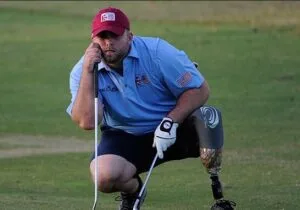 On Course wounded veteran