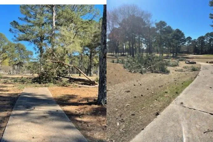 Burningtree golf course storm damage