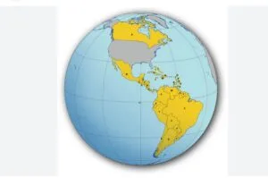 PGA Tour Americas map
