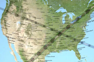 April 8 2024 solar eclipse path - space.com