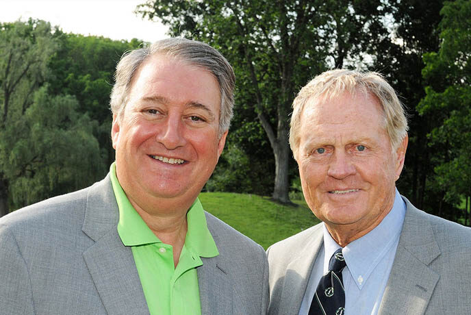 Howard Milstein and Jack Nicklaus