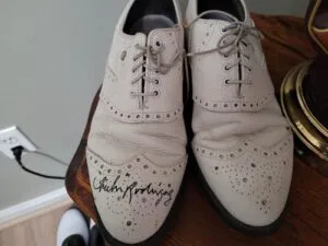 Chi Chi Rodriguez's autographed golf shoes