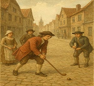 Kolf Played in the Streets