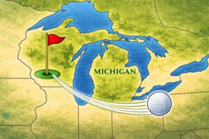 Michican has the most public golf