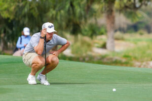 Josiah Gilbert of the Auburn men's golf team