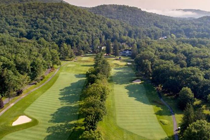 The Greenbrier Old White course