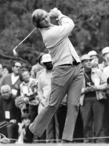 Golfer Eddie Pearce